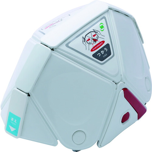 ミドリ安全 子ども用 TSC-10K-W 防災用折りたたみヘルメット フラットメットキッズ TSC－10K ホワイト 20個まとめ売り 20個 【まとめ売り商品】