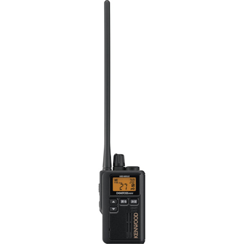 KENWOOD 一種独特小ワット数トランシーバー UBZ-M51LEB 黒いこと 安全・保護用品-花・ガーデン・DIY