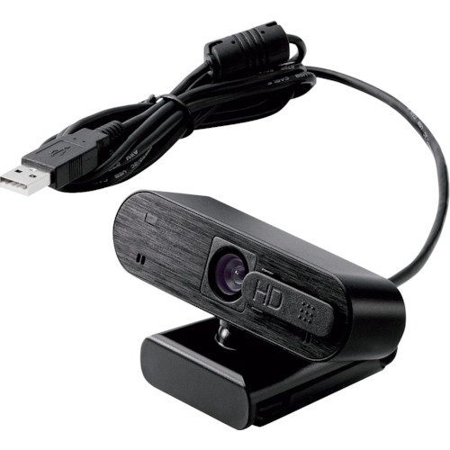 ELECOM Web写真機 UCAM-C820ABBK 200万絵素 オート興味の中心 Full 固定ディスク 内蔵マイクロホン付 黒いこと 24個まとめ売り 24個 【まとめ売り商いもの】