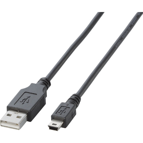 ELECOM EURoHS指令準拠USB2.0ケーブル3.0m(ブラック) U2C-M30BK 30本まとめ売り 30本 【まとめ売り商品】