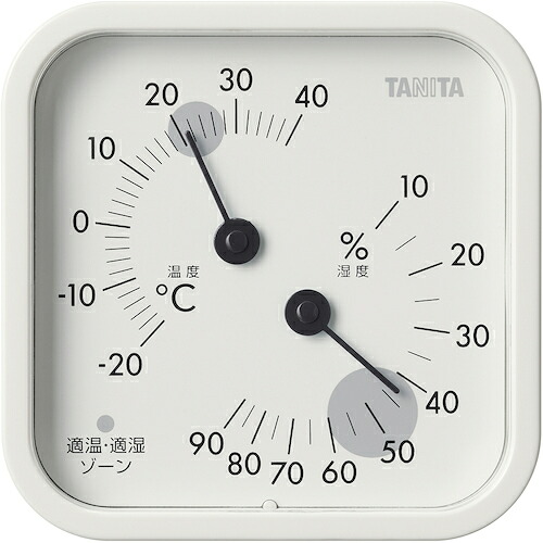 TANITA 温湿度計 TT-587-IV TT－587－IV 24個まとめ売り 24個 【まとめ売り商いもの】