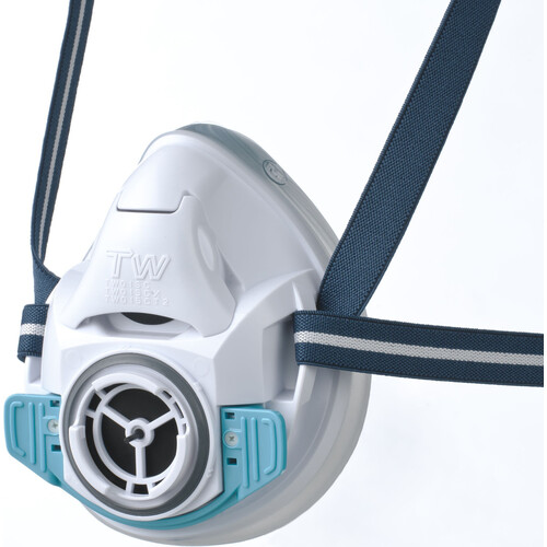 シゲマツ 防じん・防毒マスク TW01SC-WH-S TW01SC ホワイト S(11960) 10個まとめ売り 10個 【まとめ売り商品】