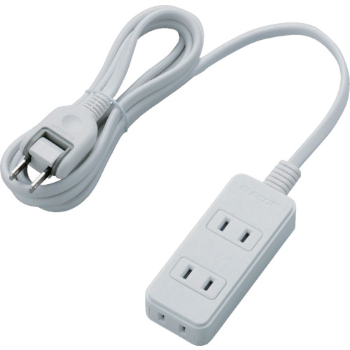ELECOM スイングプラグタップ T-S02-2320WH 3個口 2m 白いこと 50個まとめ売り 50個 【まとめ売り商いもの】