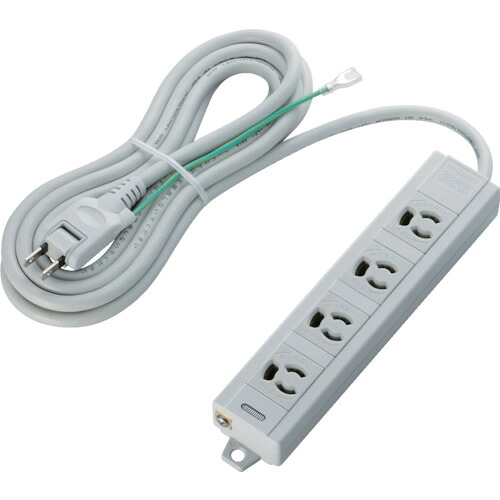 ELECOM RoHs標準尺度OA水道栓 T-T06-3430LG/RS 3P 4個口 磁石付き添い人 3m 薄墨色 20個まとめ売り 20個 【まとめ売り商いもの】