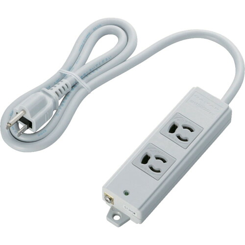 ELECOM RoHs判定基準OA水道栓抜け止 T-WRM3210LG/RS 3P 2個口 磁石1m薄墨色 30個まとめ売り 30個 【まとめ売り商いもの】