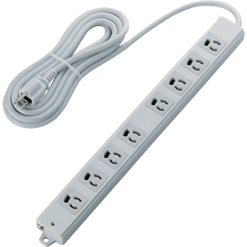 ELECOM RoHS相応う T-WRMK3830LG/RS 工事用 8個口 3いの一番 抜け打ち切り水道栓 雷サルゼ押しとどめる 3m 10個まとめ売り 10個 【まとめ売り商いもの】
