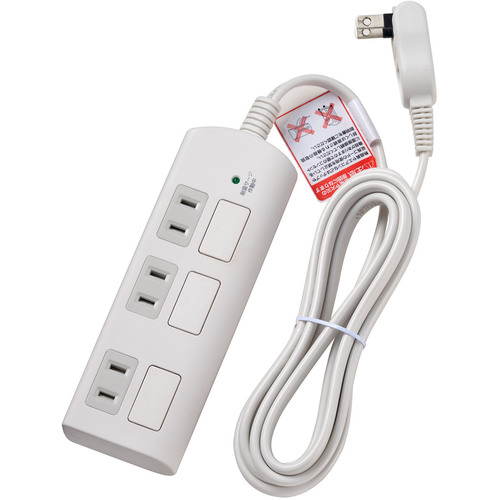 ELPA 耐雷坦々たる取り替えっこ付飲み口3P2m WBS-LS302F-W 30個まとめ売り 30個 【まとめ売り商いもの】