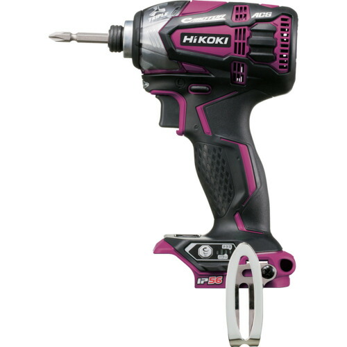 HiKOKI 14.4Vコードレスインパクトドライバ WH14DDL2-NN-R 本体のみ レッド 19,897円
