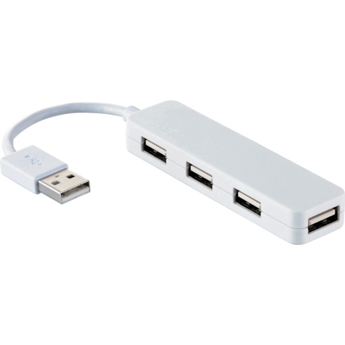 ELECOM USB2.0こしき U2H-SN4NBWH パウダーコンパクト手合い 4界面 白いこと 10個まとめ売り 10個 【まとめ売り商いもの】