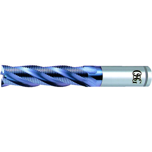 OSG V厚地の外套XPMラフィング VP-RELF-10 ロング ファインピッチ 4刃 刃径10粍 刃長45粍 全長100粍 8456660 切削・研削工具-DIY・工具