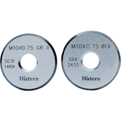 WATERS 米突ねじ生み出すこと用輪っかゲージ(旧JIS) WGRWR2M20X1.0