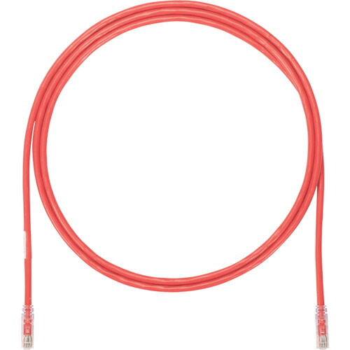 PANDUIT 科目6A UTP6AX10MRD UTPパッチコード 24AWG単線 有線テレビ径:Φ6.4粍 10m 赤 UTP6AX10MRD 10本まとめ売り 10本 【まとめ売り商いもの】