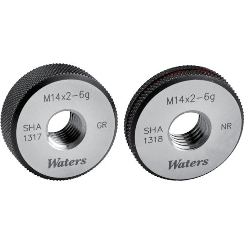 WATERS 米突ねじ用輪っかゲージ(ISO＝新JIS) WGRNR-M4X0.5