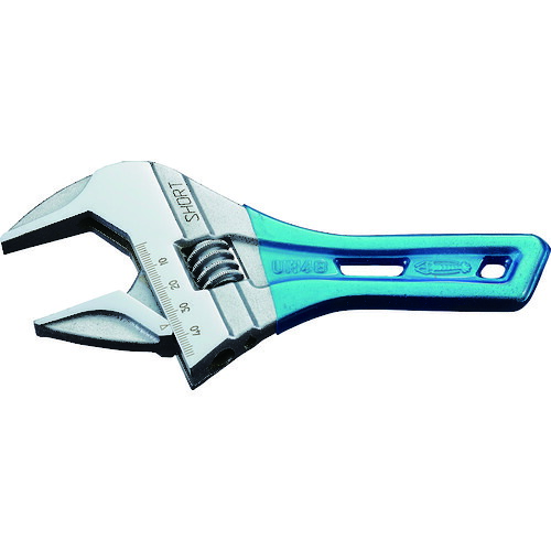 エビ ポケットモンキーレンチ UM48SB 青碧 185粍 6丁まとめ売り 6丁 【まとめ売り商いもの】