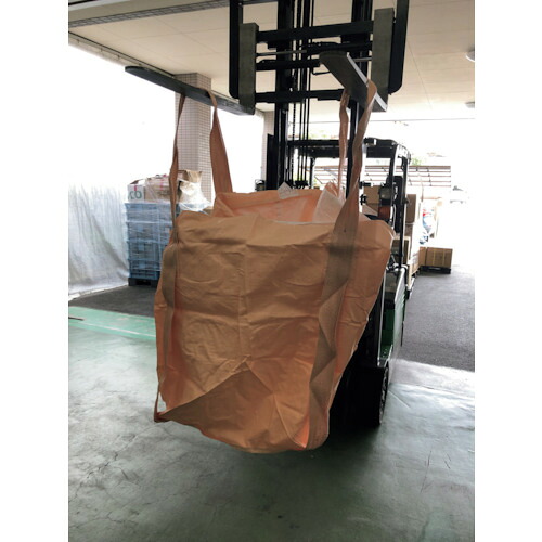 ユタカメイク フレコンバッグ W-623 排はけ口有 860mm×860mm×高さ1200粍 1000kg 10枚まとめ売り 10枚 【まとめ売り商いもの】