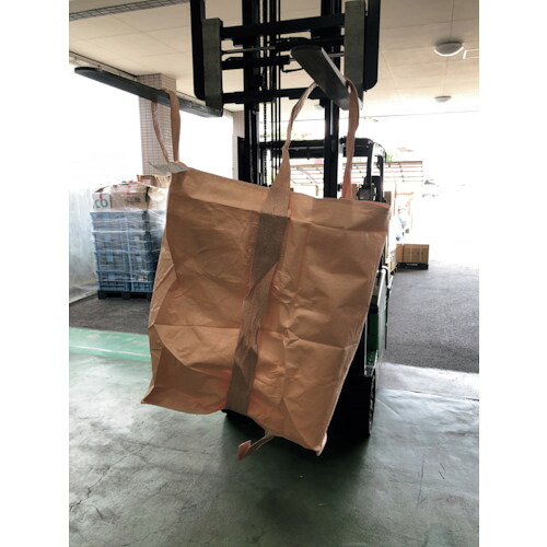ユタカメイク フレコンバッグ W-622 お通じ口無 865mm×865mm×高さ1100粍 1000kg 10枚まとめ売り 10枚 【まとめ売り商いもの】