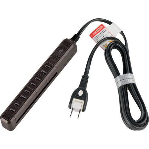 ELPA 耐雷か細い回転させる水道栓 WBS-SL402SB(WD) 4個口 2M 白木 40個まとめ売り 40個 【まとめ売り商いもの】