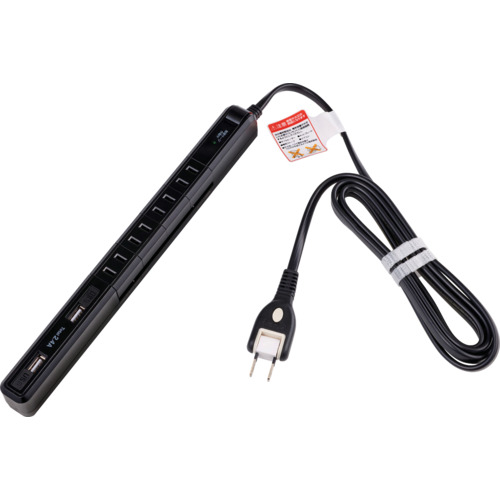 ELPA か細い回転させるUSB水道栓 WBS-SL402USB(BK) 4個口 2M 黒いこと 30個まとめ売り 30個 【まとめ売り商いもの】