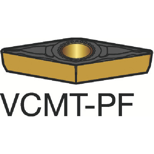 SANDVIK コロターン107 VCMT 11 03 04-PF 旋削用ポジ心付け(120) 1515 10個まとめ売り 10個 【まとめ売り商いもの】