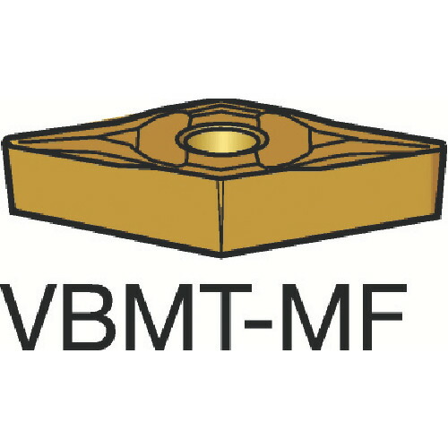 SANDVIK コロターン107 VBMT 16 04 04-MF 旋削用ポジ心付け(120) 1125 10個まとめ売り 10個 【まとめ売り商いもの】