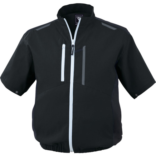 XEBEC 空調服制電半袖ブルゾンXE98027−90−L XE98027-90-L クロ 20着まとめ売り 20着 【まとめ売り商品】|設備プロ王国 店
