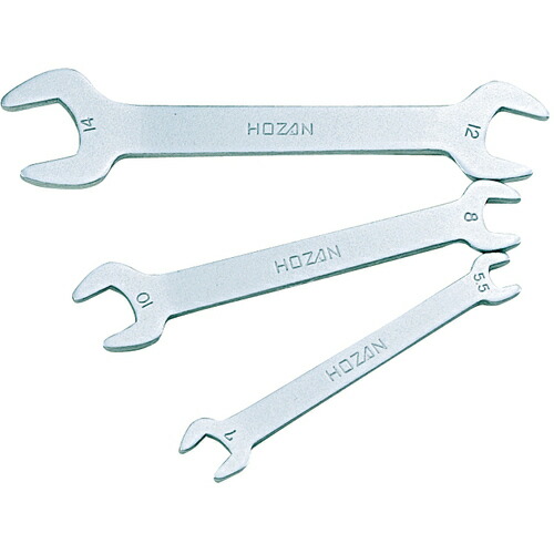 HOZAN 板スパナセット3本組 W-76 20Sまとめ売り 20S 【まとめ売り商品】