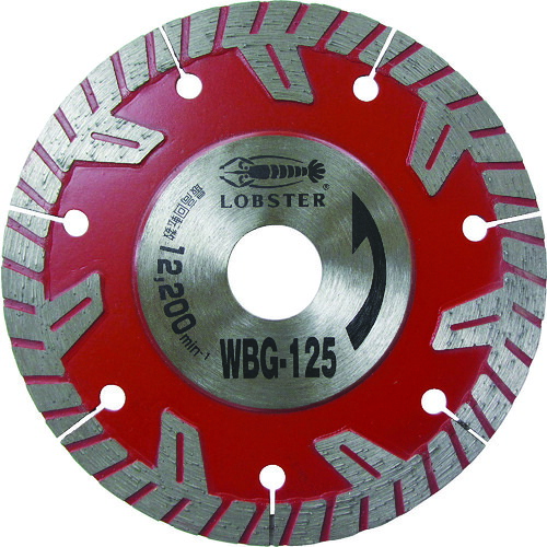エビ ダイヤモンドカッター WBG125 ぶった斬り 127mm 5枚まとめ売り 5枚 【まとめ売り商品】