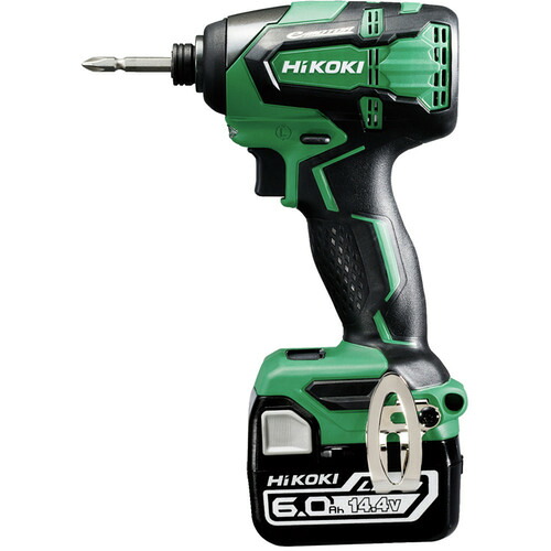 HiKOKI 14.4Vコードレスインパクトドライバ WH14DB-2YC ブラシレスタイプ
