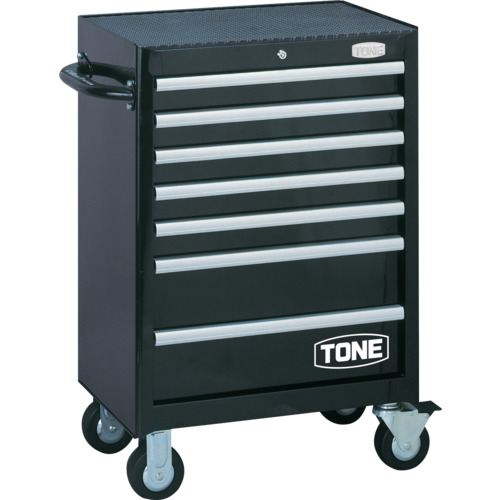 TONE ローラーキャビネット WS207B ブラック