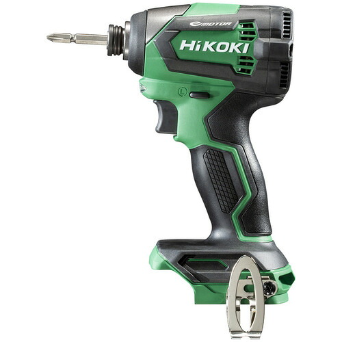 HiKOKI 18Vコードレスインパクトドライバ WH18DE-NN ブラシレスタイプ 本体のみ