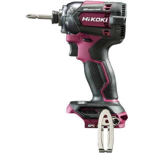 HiKOKI 18Vコードレスインパクトドライバ WH18DC-NNR 赤いこと 本体のみ