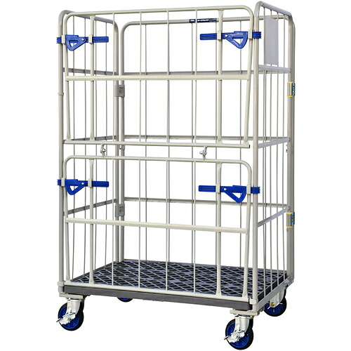 ワコーパレット カーゴプレスタ WKP-1180-WG ダブルゲート付 1100&times;800&times;1700｜設備プロ王国　店