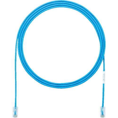 PANDUIT カテゴリ5E細径パッチコード UTP28CH1MBU 1m 青 UTP28CH1MBU 10本まとめ売り 10本 【まとめ売り商品】
