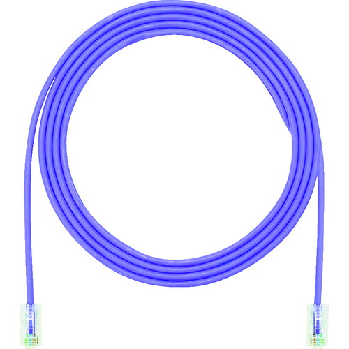 PANDUIT カテゴリ5E細径パッチコード UTP28CH3MVL 3m 紫 UTP28CH3MVL 10本まとめ売り 10本 【まとめ売り商品】