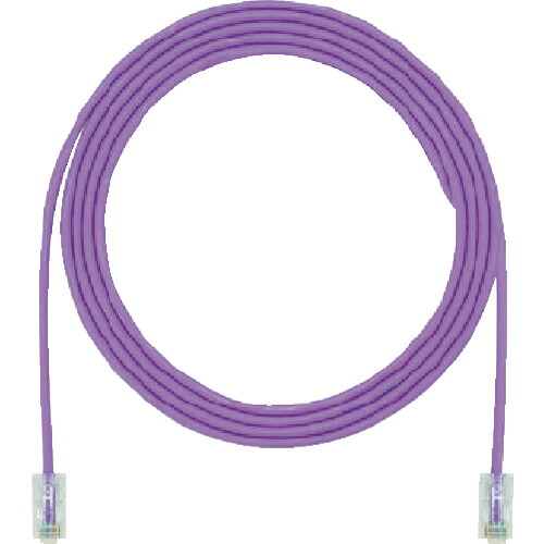 PANDUIT カテゴリ6細径パッチコード UTP28SP10MVL 10m 紫 UTP28SP10MVL 10本まとめ売り 10本 【まとめ売り商品】 40,669円