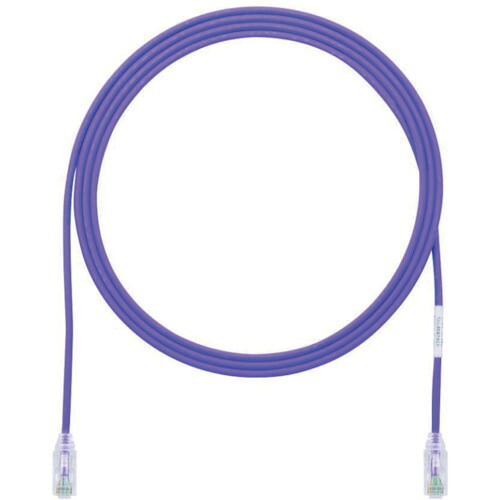 PANDUIT カテゴリ6細径パッチコード UTP28SP5MVL 5m 紫 UTP28SP5MVL 10本まとめ売り 10本 【まとめ売り商品】