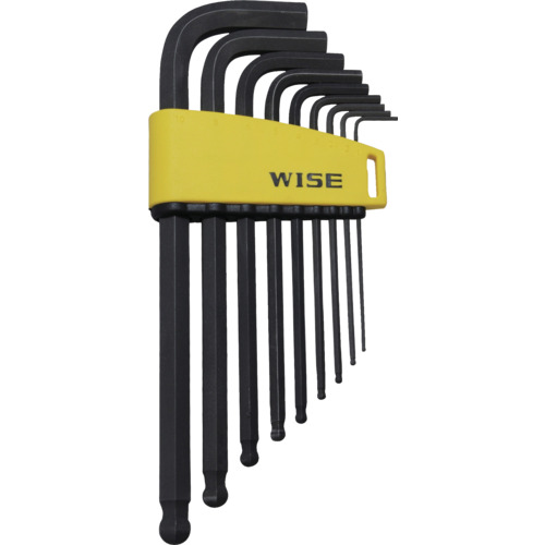 WISE ボールポイント WLB230B-9S 黒染め9本セット(セミロング) 6Sまとめ売り 6S 【まとめ売り商品】|設備プロ王国 店