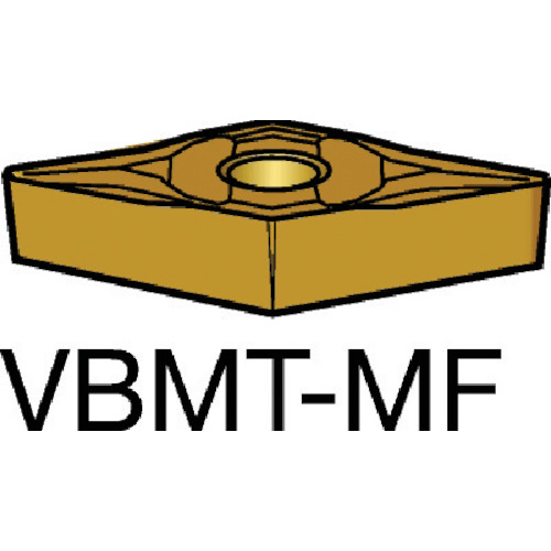SANDVIK コロターン107 VBMT 16 04 08-MF 旋削用ポジ手当て(120) 2025 10個まとめ売り 10個 【まとめ売り商いもの】