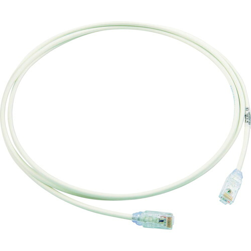 PANDUIT カテゴリ6A細径パッチコード UTP28X2M 2m オフホワイト UTP28X2M 10本まとめ売り 10本 【まとめ売り商品】