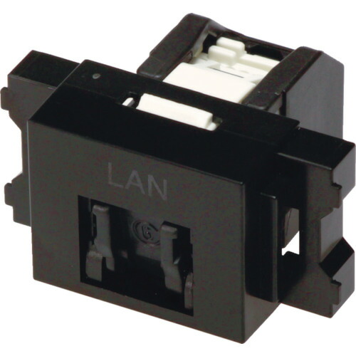 コーニング Cat6 VOL-6OCBZL-BKL RJ45モジュラージャック+JISプレート用アダプタセット 10Sまとめ売り 10S 【まとめ売り商品】