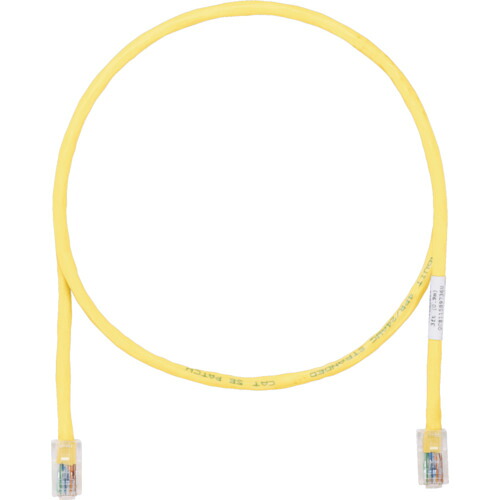 PANDUIT カテゴリ5EUTPパッチコード UTPCH1MYLY 1m 黄 10本まとめ売り 10本 【まとめ売り商品】｜設備プロ王国　店