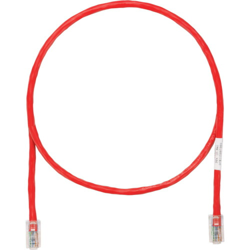 PANDUIT カテゴリ5EUTPパッチコード UTPCH3MRDY 3m 赤 10本まとめ売り 10本 【まとめ売り商品】