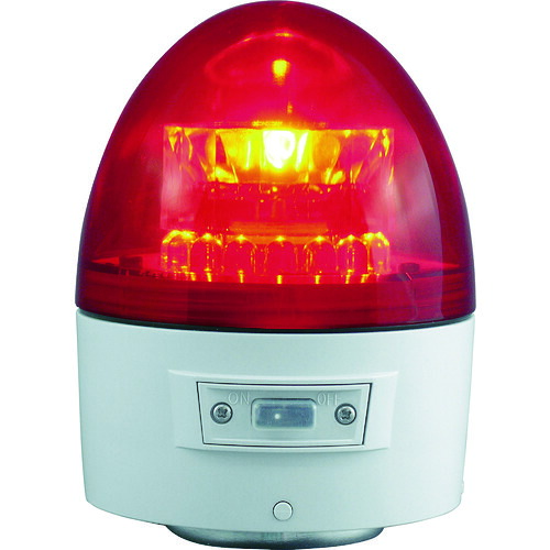 NIKKEI ニコカプセル VL11B-003AR VL11B型 LED回転させる灯 118パリア犬 赤 6台まとめ売り 6台 【まとめ売り商いもの】