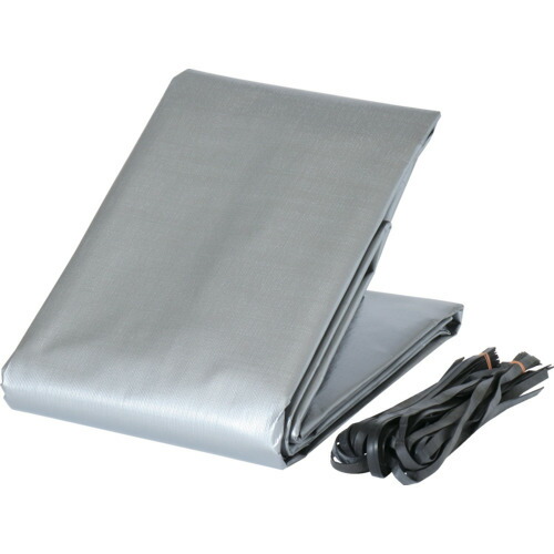 萩原 ターピー UVTS1 UVトラックシート＃4000 1号 軽トラック シルバー 1.8m×2.1m 20枚まとめ売り 20枚 【まとめ売り商品】