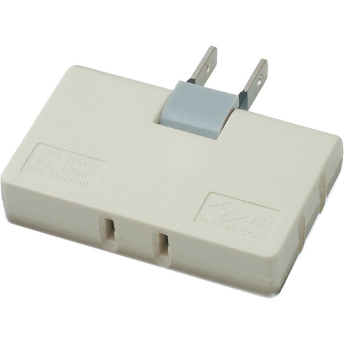 YAZAWA 耐虎付端っこ水道栓3個口白 Y02C300WH 80個まとめ売り 80個 【まとめ売り商いもの】