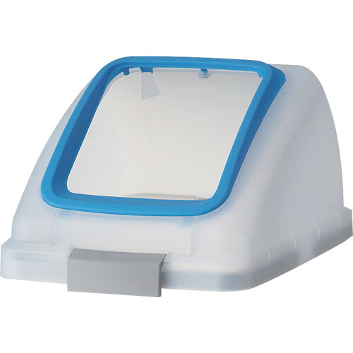 兀鷹 屋内用屑入れ YW-452L-OP1-BL リサイクルトラッシュ SKL－50用 角穴蓋 青 6個まとめ売り 6個 【まとめ売り商いもの】
