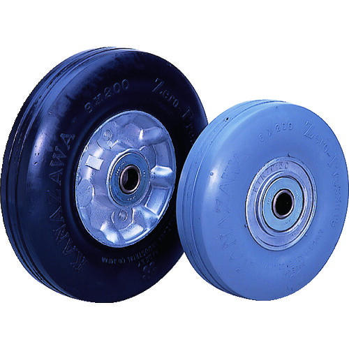 カナツー ゼロプレッシャータイヤ ZP6X2.00HS-BK 車輪 許容荷重85kgf 車輪径D156mm 20個まとめ売り 20個 【まとめ売り商品】｜設備プロ王国　店