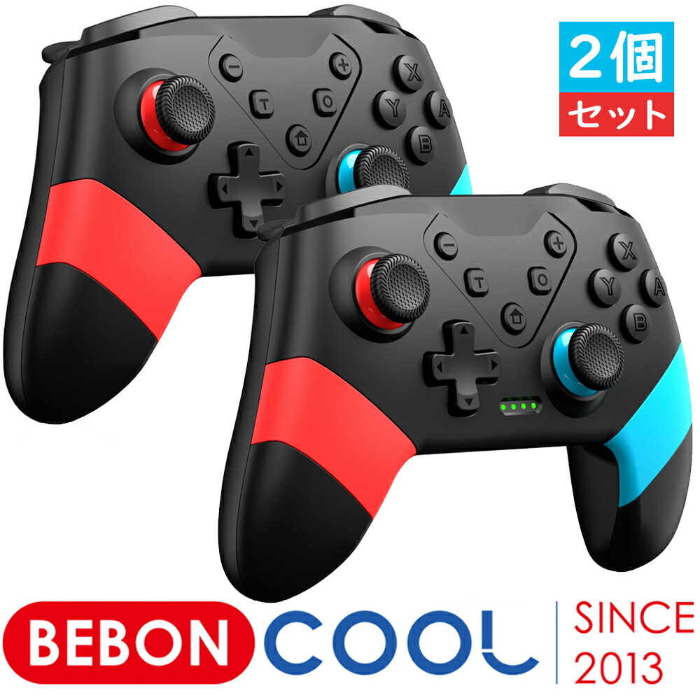 楽天市場】【進化版 背面ボタン付き】BEBONCOOL switch コントローラー 