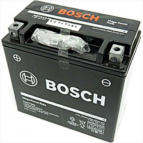 BOSCH バイク用バッテリー液入充電済み RBTX14-N 主な互換品番：YTX14-BS/GTX14-VS/FTX14-BS/DTX14-BS/ATX14-BS 10,320円