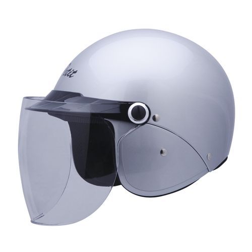 UNICAR ユニカー工業 BH-25S セミジェットヘルメット Ver.F　（シルバー）［58～60cm］